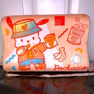 🔥Rare NEW Kawaii from Japan Sanrio 90’s Scene Pachacco Memory Foam Pillow 🔥